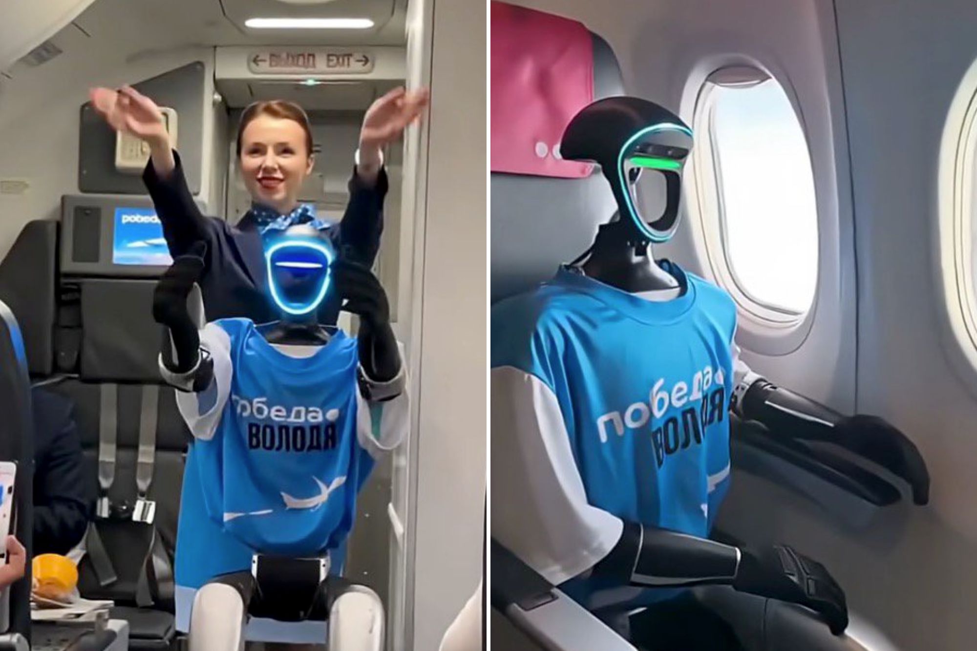 از خیال تا واقعیت؛ نخستین ربات مهماندار در پرواز آزمایشی